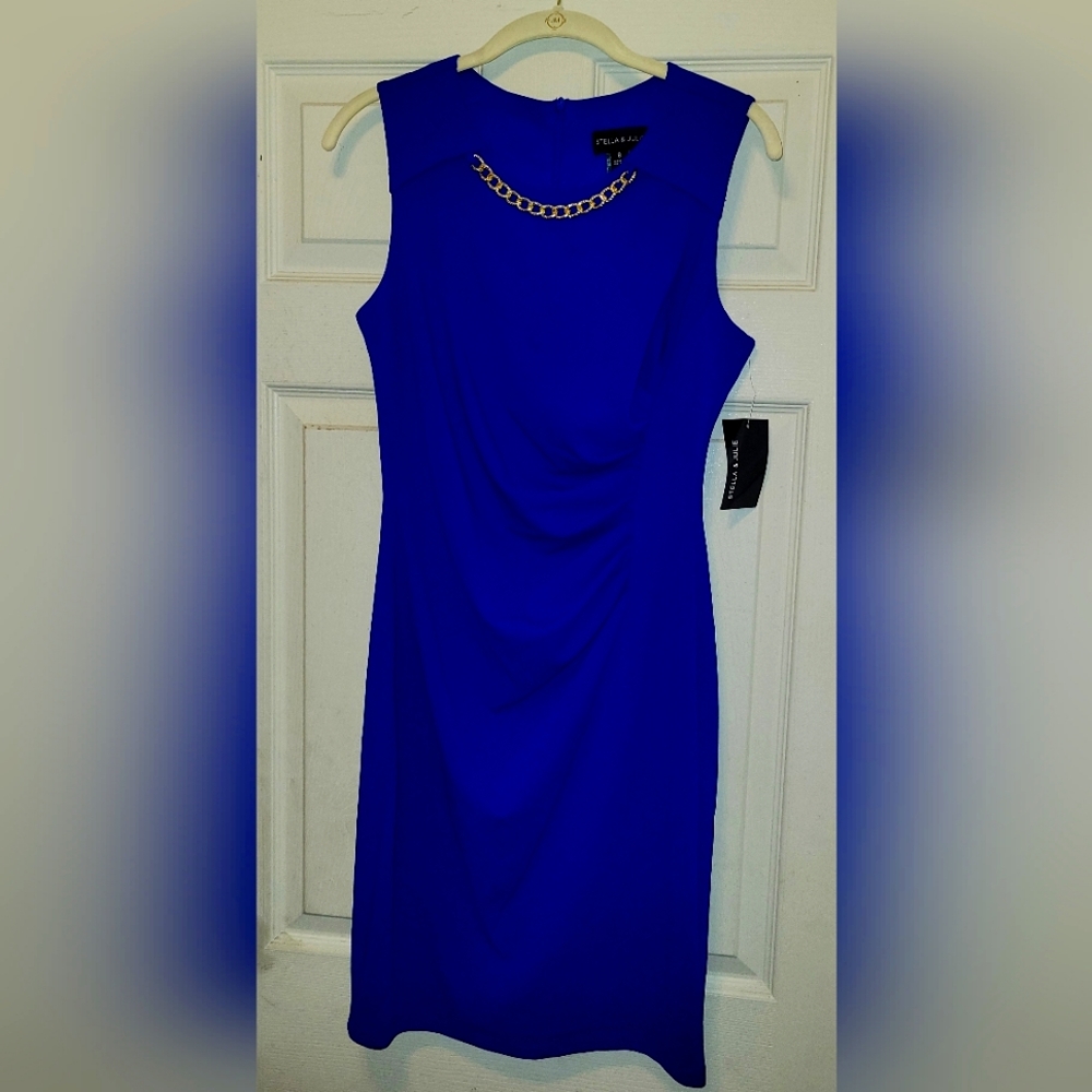 Brand new cobalt blue dress